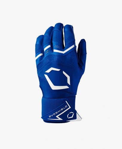 EvoShield XL Carbyne Batting Gloves With Strap (New) - Royal