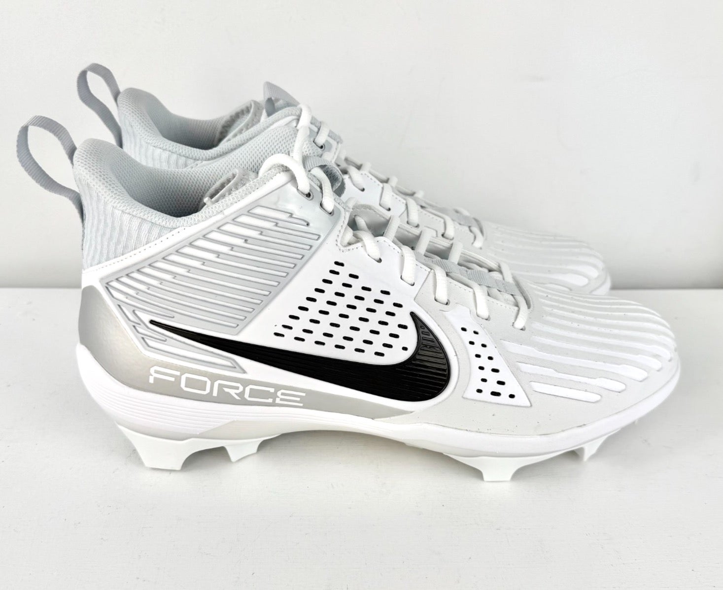 Nike Force Savage Pro 2 Detachable Football Cleats Men 12.5 White BV3981-100 NEW Nike Force Savage Pro 2 Detachable Football Cleats Men 12.5  main image 2
