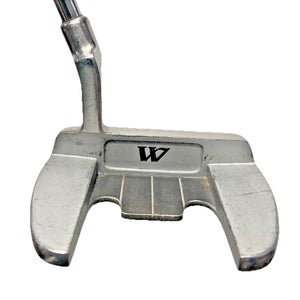 Warrior Golf Pure Stroke Dual Flange Fang Mallet Putter RH Steel 33" New Grip