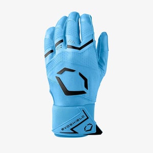 EvoShield Carbyne Batting Gloves With Strap - Victory Blue (New) *Multiple Adult and Youth Sizes*
