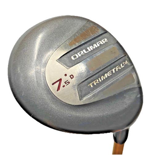 Orlimar TriMetal Maraging Driver 7.5* D RH 65g Stiff Graphite 44.5" Nice Grip HC