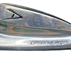 Dynacraft 21* Utility 3 Driving Iron RH Senior Steel 38.5 New Mid Grip Nice Club