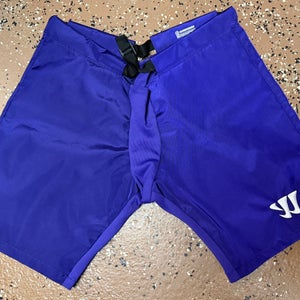 USED FPHL PURPLE ELMIRA MAMMOTH  HOCKEY PANT COVER UPS SIZE MEDIUM