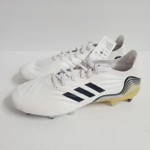 Adidas Copa Sense.1 SG Soccer Cleats HP7841 Size 10.5 White Gold