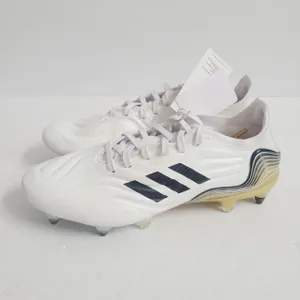 Adidas Copa Sense.1 SG Soccer Cleats HP7841 Size 7.5 White Gold