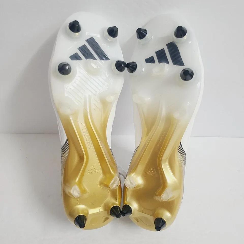 NEW Adidas Copa Sense.1 SG Soccer Cleats HP7841 Size 7.5 White Gold Adidas Copa Sense.1 SG Soccer Cleats HP7841 Size 7.5 White  main image 4