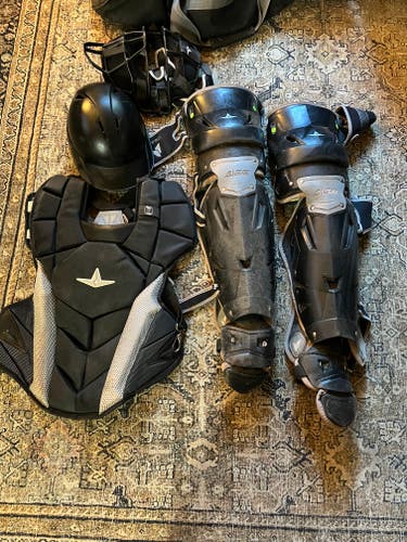 Black/Gray All Star Catcher's Set (Used)