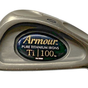 Tommy Armour Ti 100 Pure Titanium 7 Iron Men's RH Regular Steel 37" Stock Grip