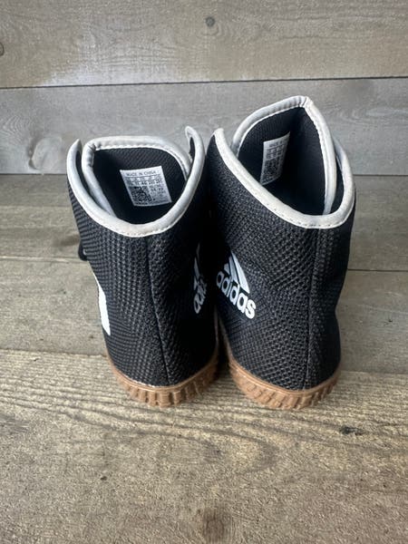 Adidas | Tech Fall 2.0 Wrestling Sneakers Black & White Size 11.5 Adidas Tech Fall 2.0 Wrestling Shoes Men Size 11.5 Black  main image 4
