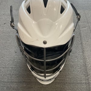 Used Cascade CSR Lacrosse Helmet White One Size 11614-S000230125