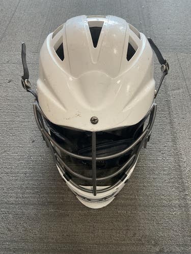 Used Cascade CSR Lacrosse Helmet White One Size 11614-S000230125