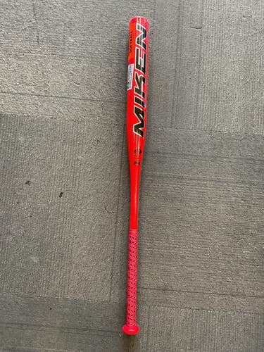 Used Miken ULTRA GAMER SERIES BB/SB Senior League Bat Red 34" 11614-S000230116
