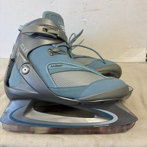 Blue LL Bean Hockey Skates Regular Width 8 (Used)