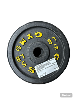 Used Golds Gym Standard Plate (Each) 5 lb 11347-S000263043