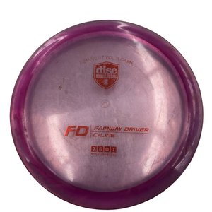 Used Discmania C-LINE  FD Disc Golf Driver Purple 11760-S000087192