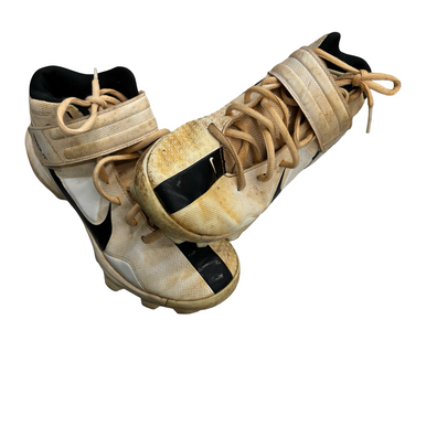 Used Nike TROUT BB/SB Cleats White Junior 04 11760-S000087197