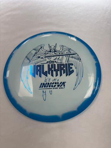 Used Innova HALO STAR VALKYRIE Disc Golf Driver Royal Blue 11490-S000268632