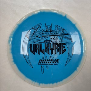 Used Innova HALO STAR VALKYRIE Disc Golf Driver Royal Blue 11490-S000268633