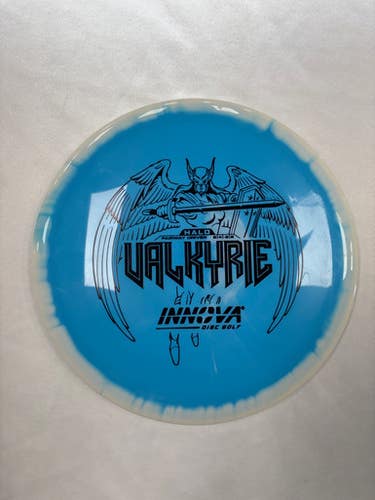 Used Innova HALO STAR VALKYRIE Disc Golf Driver Royal Blue 11490-S000268633