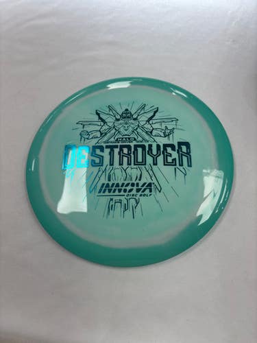 Used Innova HALO STAR DESTROYER Disc Golf Driver Sky Blue 11490-S000268634