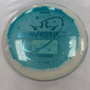 Used Dynamic Discs ORBIT LUCID ICE MAVERICK Disc Golf Driver Royal Blue 11490-S000268621