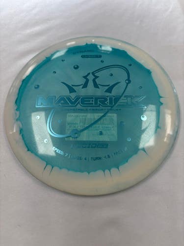 Used Dynamic Discs ORBIT LUCID ICE MAVERICK Disc Golf Driver Royal Blue 11490-S000268621