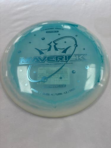 Used Dynamic Discs ORBIT LUCID ICE MAVERICK Disc Golf Driver Royal Blue 11490-S000268620