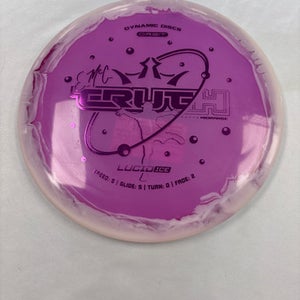 Used Dynamic Discs ORBIT LUCID ICE TRUTH Disc Golf Driver Purple 11490-S000268608