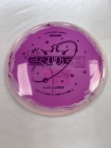 Used Dynamic Discs ORBIT LUCID ICE TRUTH Disc Golf Driver Purple 11490-S000268607