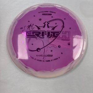 Used Dynamic Discs ORBIT LUCID ICE TRUTH Disc Golf Driver Purple 11490-S000268605