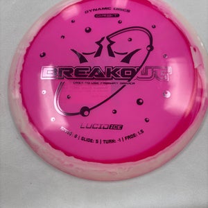 Used Dynamic Discs ORBIT LUCID ICE BREAKOUT Disc Golf Driver Pink 11490-S000268603