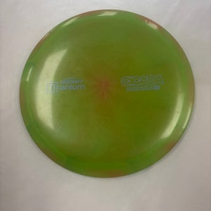 Used Discraft TITANIUM CICADA Disc Golf Driver Green 11490-S000268598