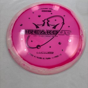 Used Dynamic Discs ORBIT LUCID ICE BREAKOUT Disc Golf Driver Pink 11490-S000268600