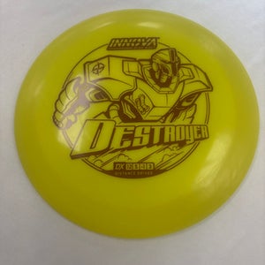 Used Innova DX DESTROYER Disc Golf Driver Yellow 11490-S000268589
