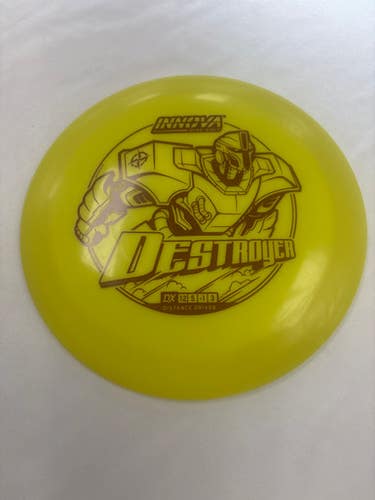 Used Innova DX DESTROYER Disc Golf Driver Yellow 11490-S000268589
