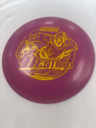 Used Innova DX DESTROYER Disc Golf Driver Purple 11490-S000268588