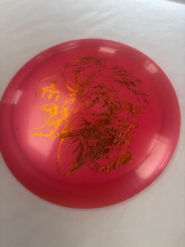 Used Discraft BIG Z ZEUS Disc Golf Driver Red 11490-S000268585