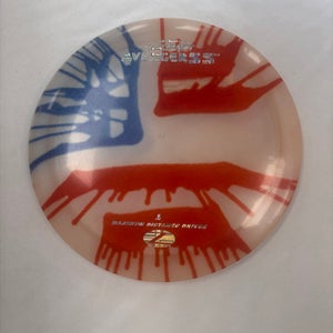 Used Discraft Z MYDYE AVENGER SS Disc Golf Driver Red 11490-S000268586