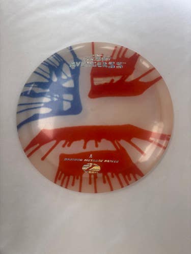 Used Discraft Z MYDYE AVENGER SS Disc Golf Driver Red 11490-S000268586