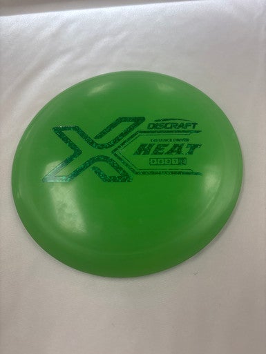 Used Discraft X LINE HEAT Disc Golf Driver Green 11490-S000268582