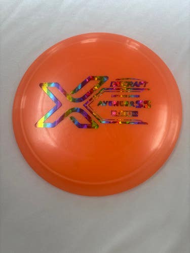 Used Discraft X LINE AVENGER SS Disc Golf Driver Orange 11490-S000268579