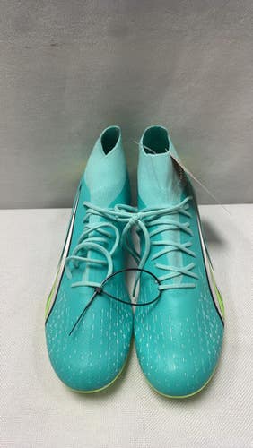 Used Puma Soccer Cleats Turquoise Senior 10.5 11490-S000268560