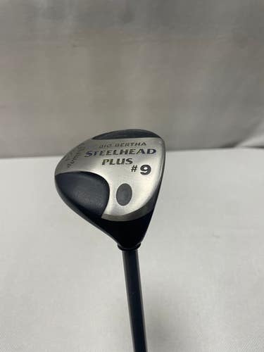 Used Callaway BIG BERTHA STEELHEAD PLUS Mens Fairway Wood RH 9 Wood 11490-S000268651