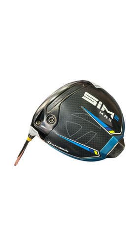 Used Taylormade SIM2 MAX Mens Driver LH 9.0 Degree 11859-S000028111