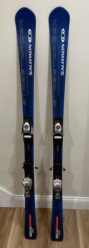 All-Mountain Skis 155cm - Salomon Streetracer with C611 Bindings (USED)