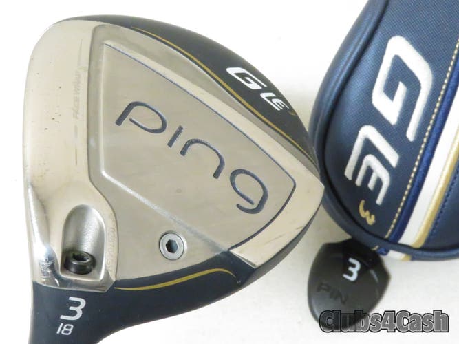 PING Womens G Le3 Fairway 18°  3 Wood ULT250 Ultra Light LADIES +HC   LEFT LH