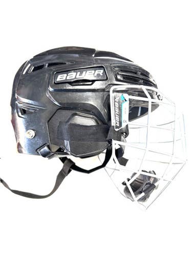 Used Bauer IMS 5 Helmet Cage Combo Black MD 11860-S000304016