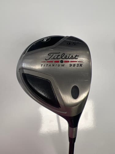Titleist 983 K Right Handed Driver Stiff Flex 9.5 Loft (Used)