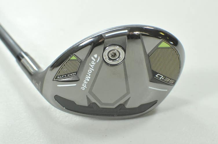 TaylorMade Qi35 Max Lite Rescue 6-31* Hybrid Senior Flex Right Graphite # 210605