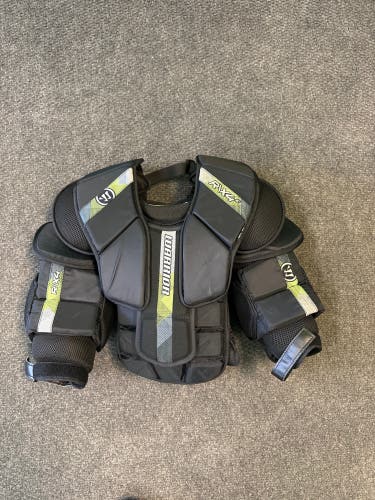 Warrior Ritual X4 E Goalie Chest Protector (Used) | Junior Small / Medium